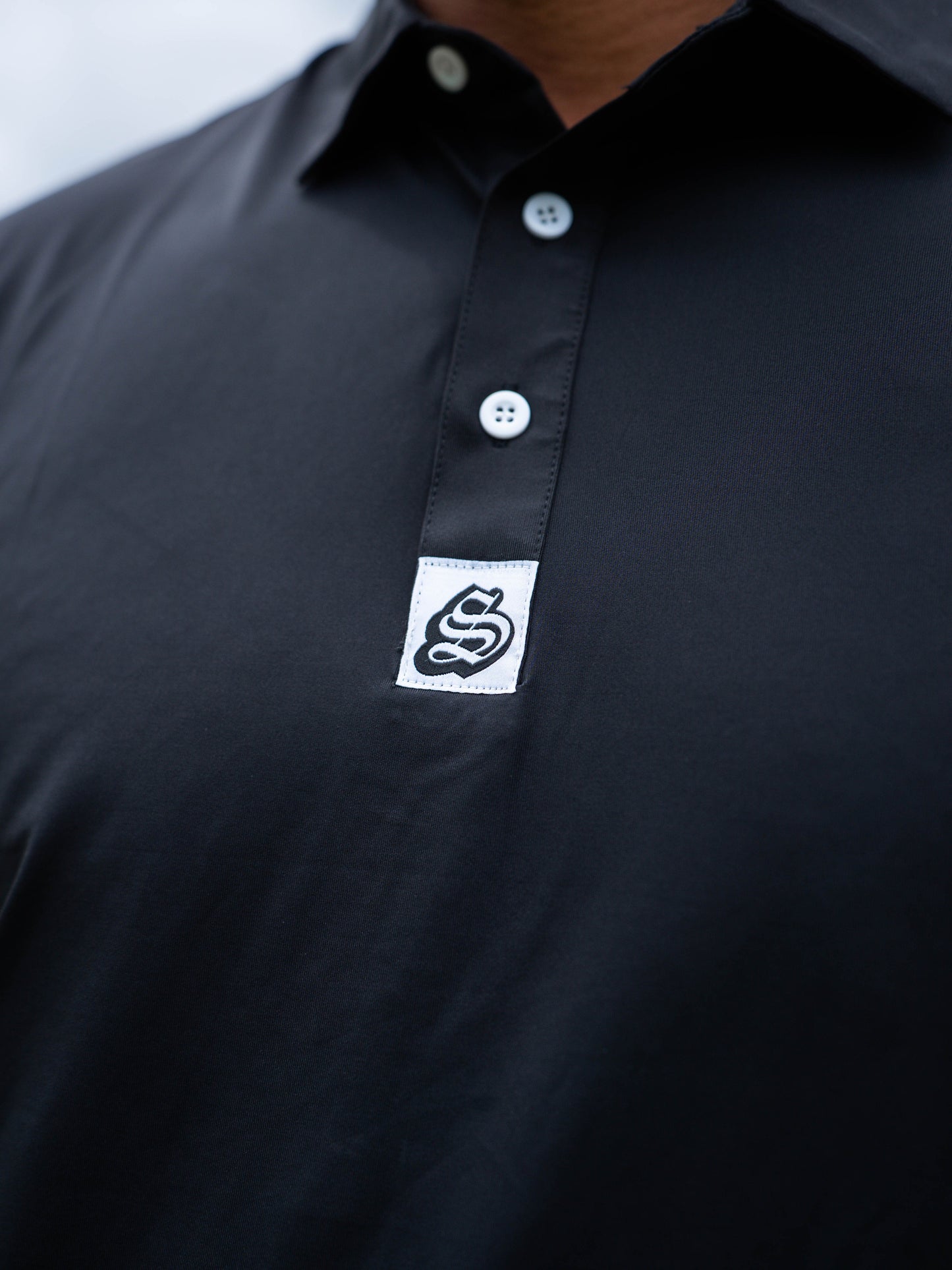 Men's Golf Polo - Black